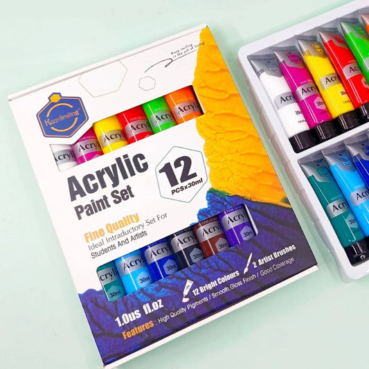 Keep Smiling Acrylic Set of 12/18/24/36