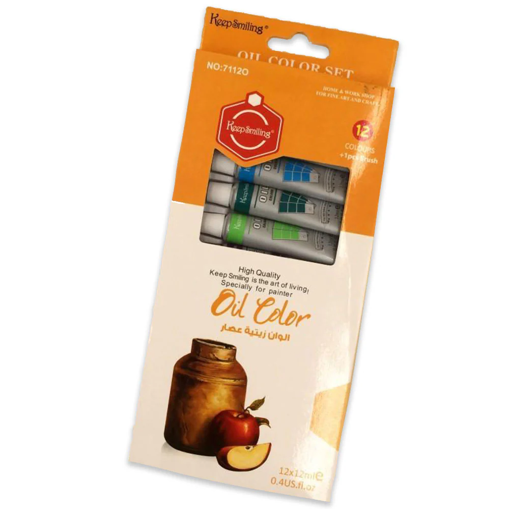 Keep Smiling Oil Color Painting Colors – SS Stationers