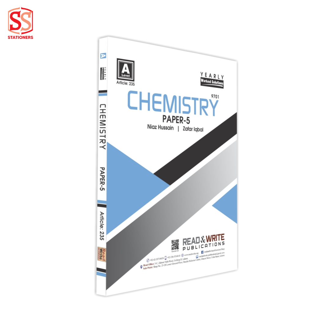 A Level Chemistry Book Paper 5 Yearly worked solutions 236