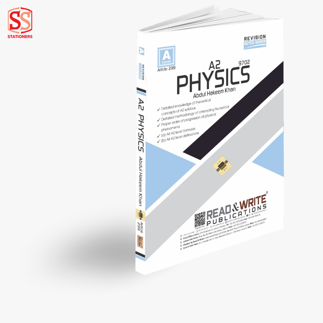 A2 Level Physics Revision Notes Series 9702 299