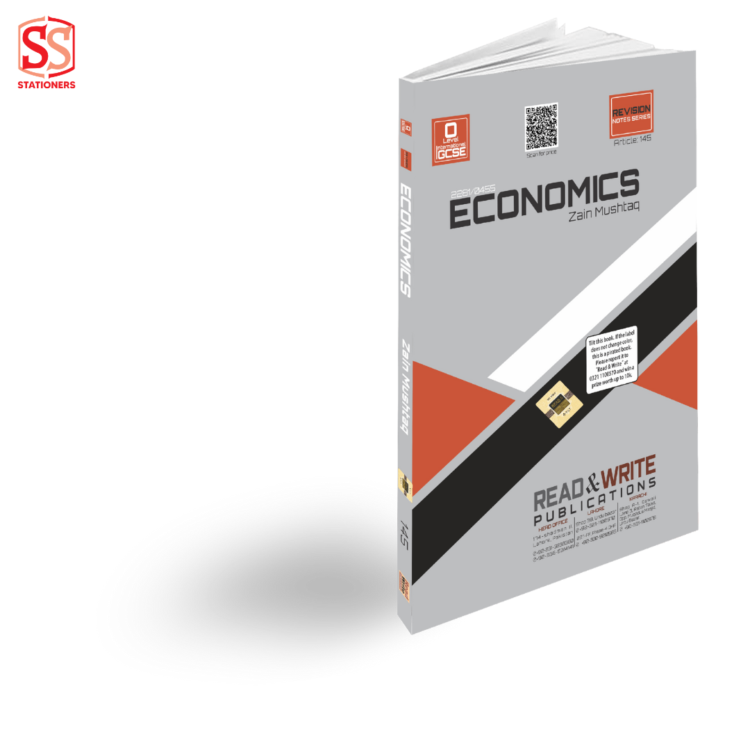 O Level / IGCSE Economics Revision Notes Series 145 By Zain Mushtaq