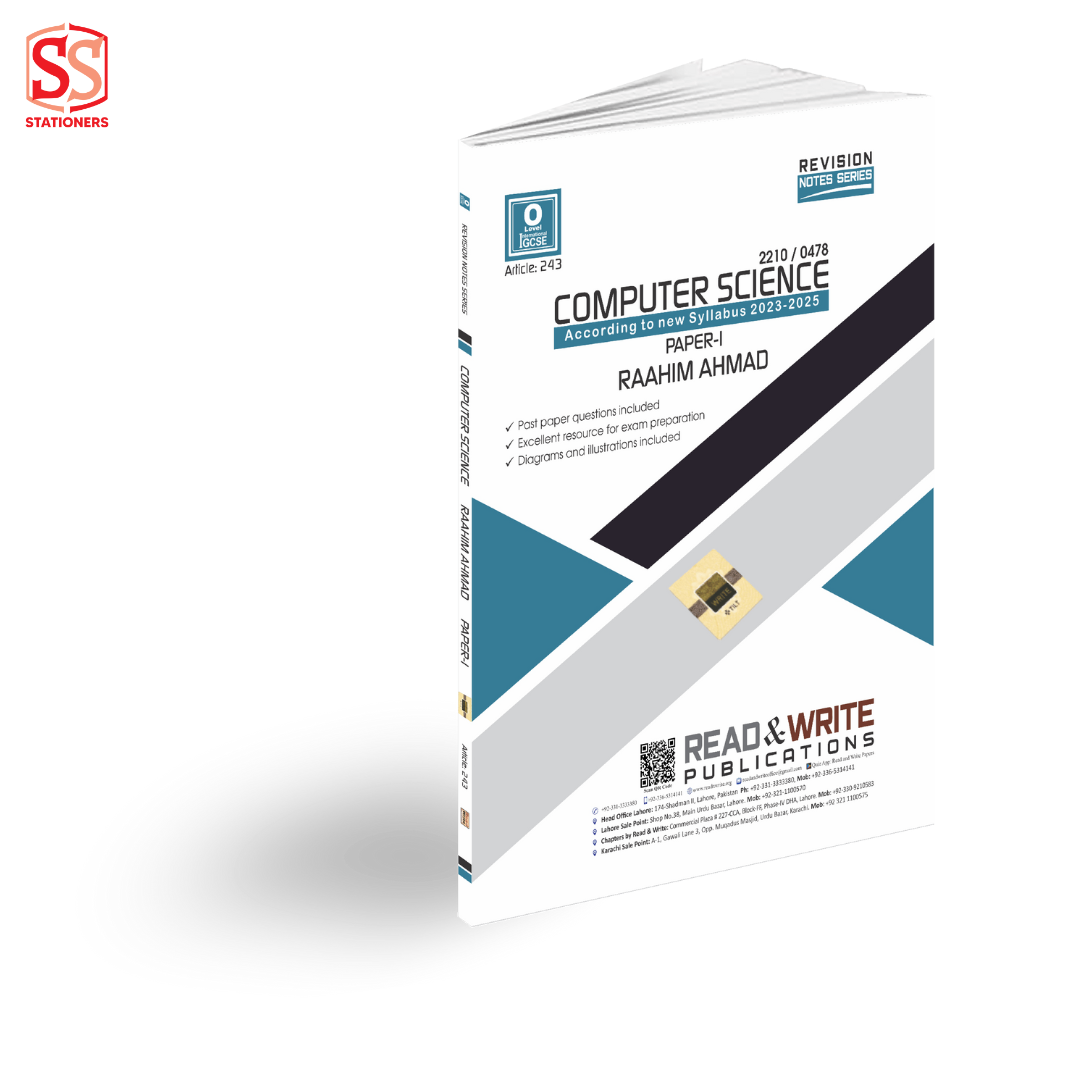 Computer Paper One Revision O Level Computer Science Paper-1 Revision Notes Series 243 – SS Stationers