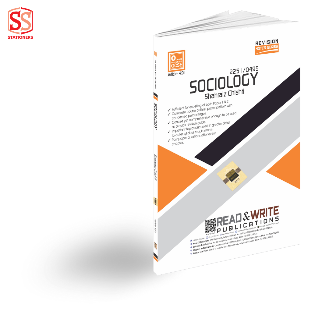 O Level Sociology Topical Past Papers and Notes 491