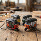 Miniature Auto Rickshaw / Tuk Tuk Metal Keychain