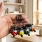 Miniature Auto Rickshaw / Tuk Tuk Metal Keychain
