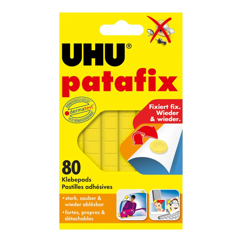 UHU Patafix Removable and Usable Adhesive Pads