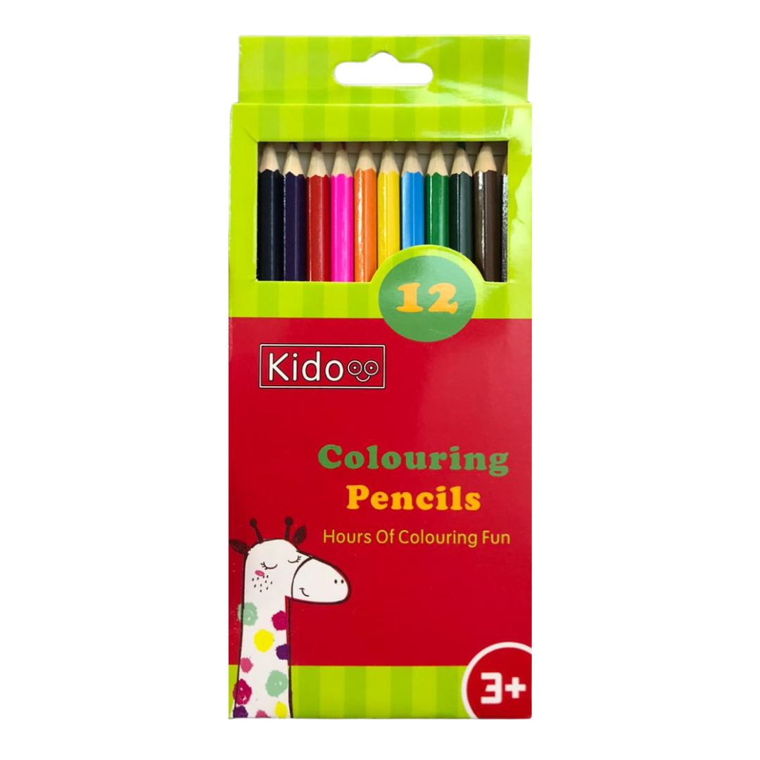 Kidoo Coloring Pencils 12 Full