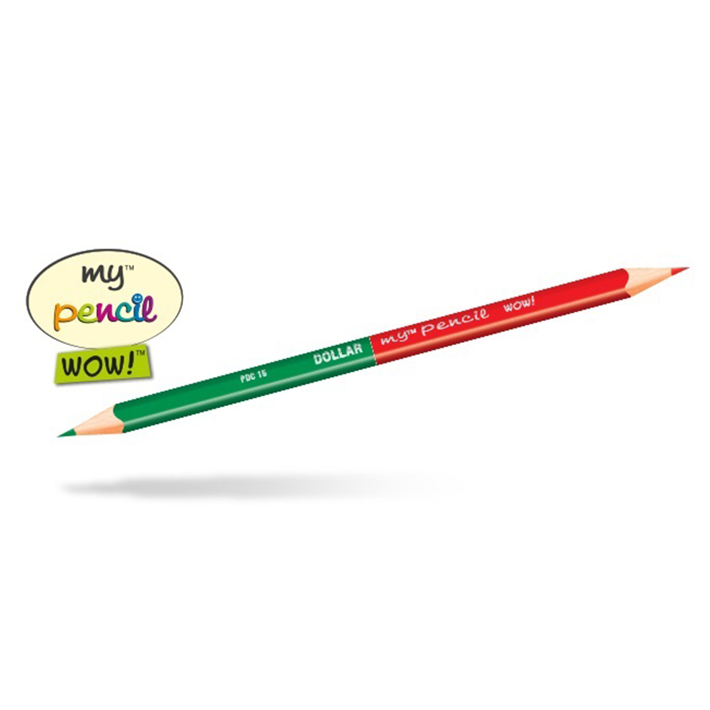 Dollar My Color Pencil WOW Dual Side Colors 6/12 - 12/24