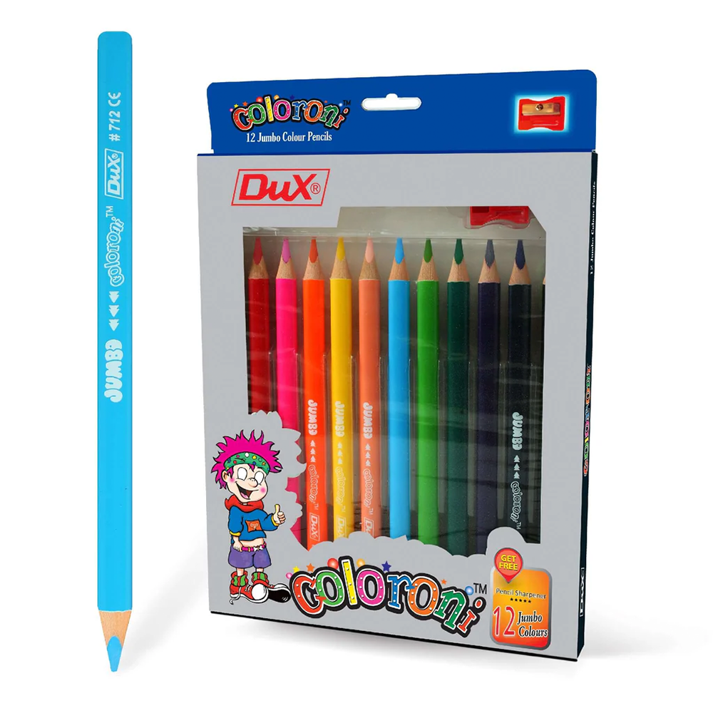 Dux Jumbo Color Pencil 12