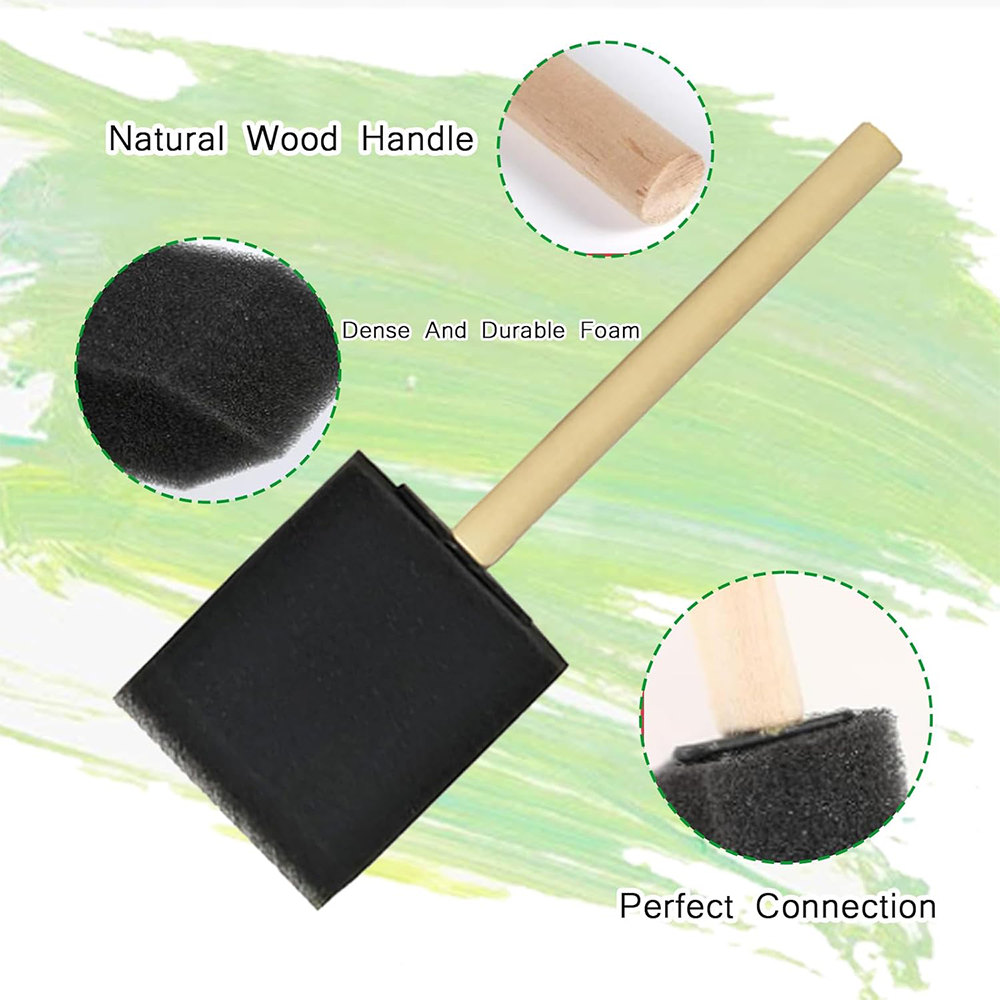 Keep Smiling Black Sponge Flat