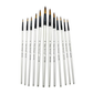 Keep Smiling Artist Paint Brush Set of 12