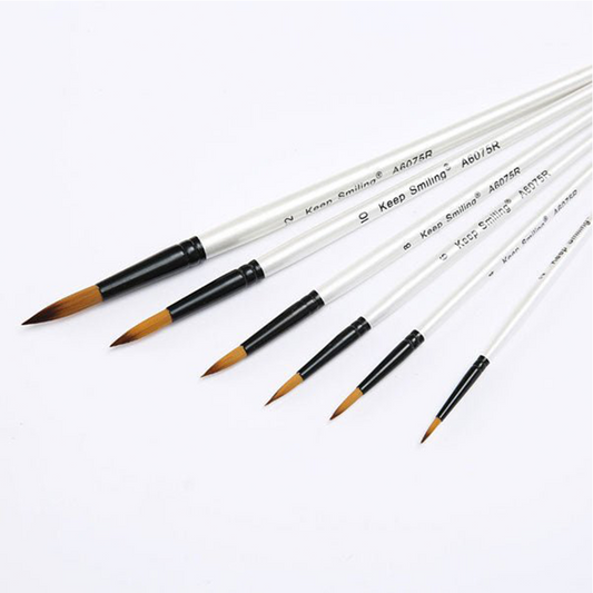 Keep Smiling Artist Paint Brush Set of 12