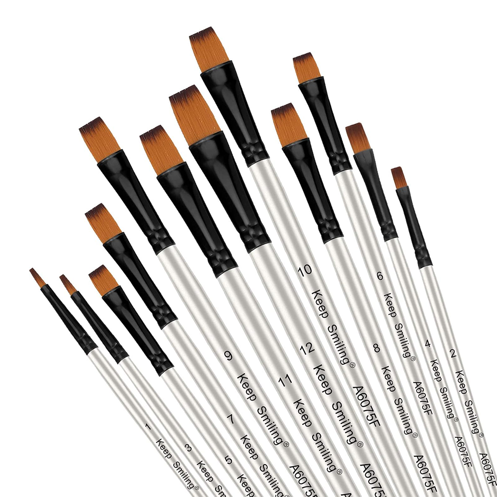 Keep Smiling Artist Brush Set of 12