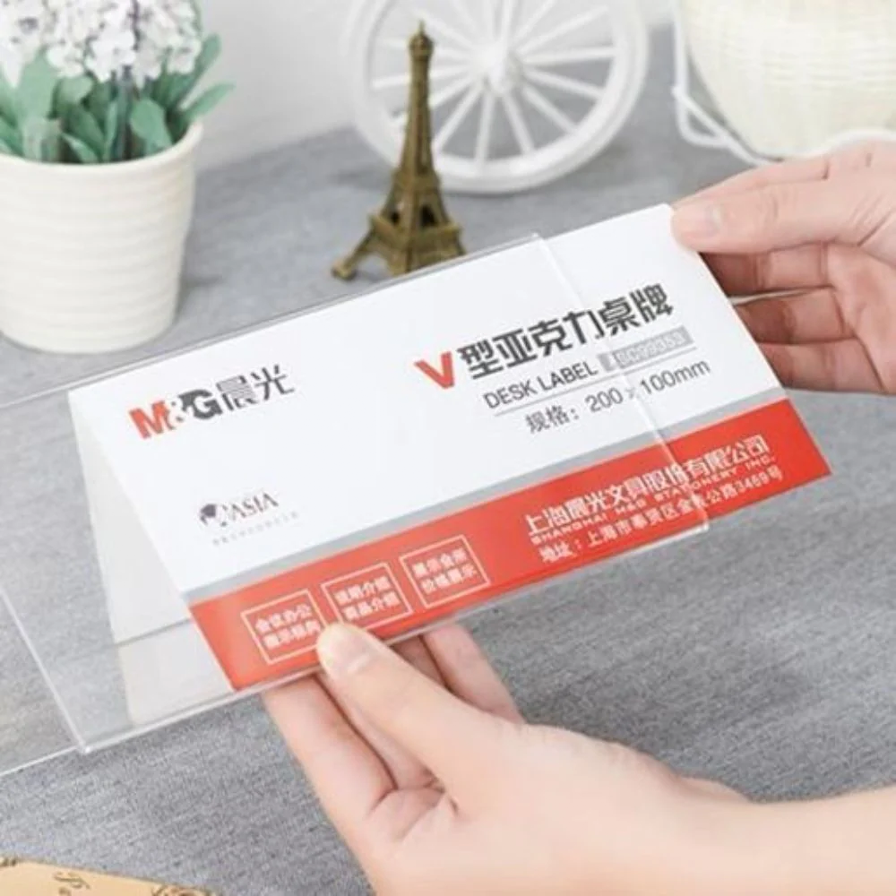 Workstation Table Label Label M&G Desk Label – SS Stationers