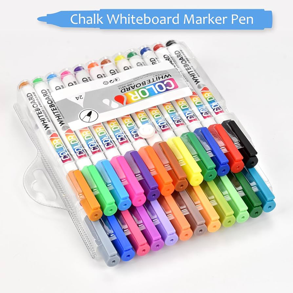 Leto White Board Marker Set of 12 PCS