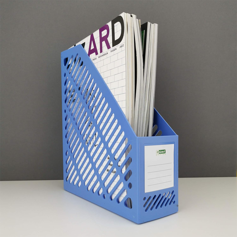 Plastic Magazine Holder and File Holder – SS Stationers