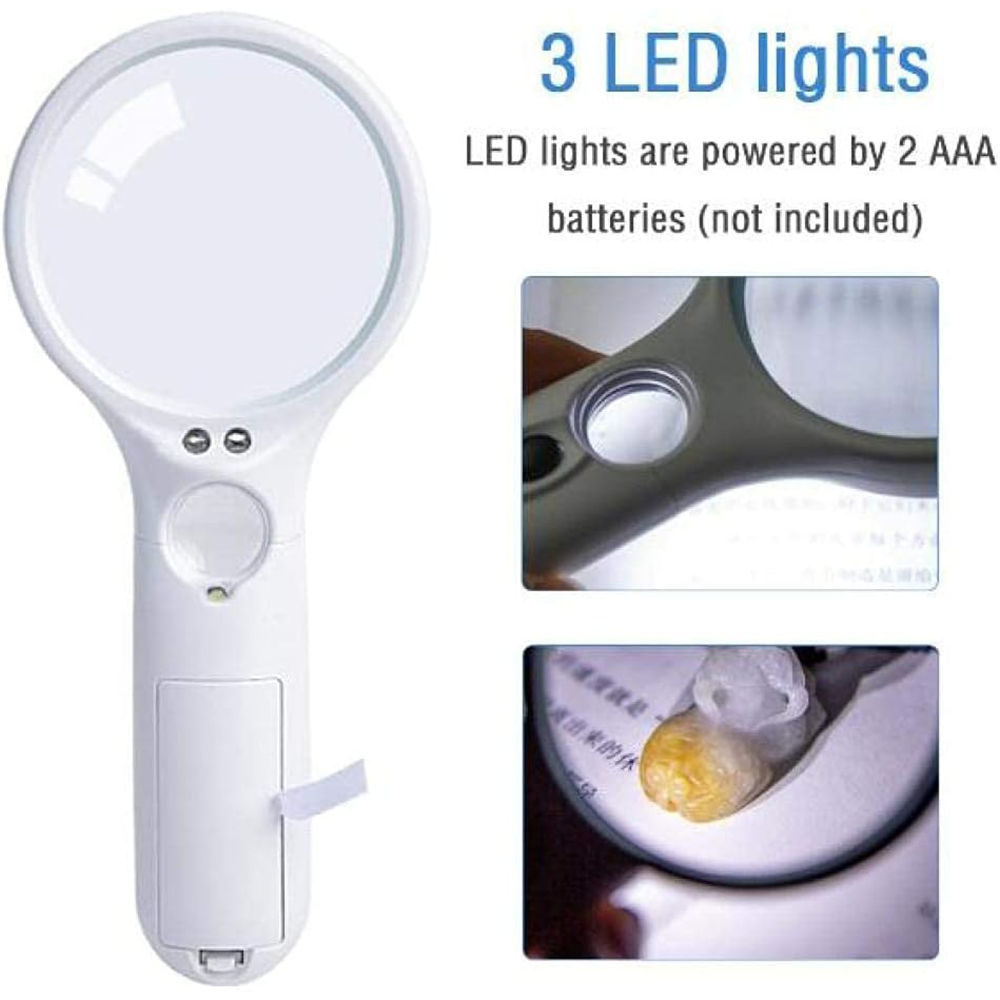 Handheld Magnifying Glass 90 mm