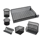 Desk Organizer Metal Office Set (5 pcs)