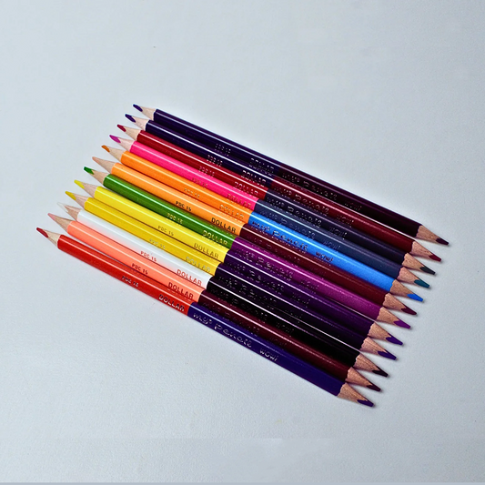 Dollar My Color Pencil WOW Dual Side Colors 6/12 - 12/24