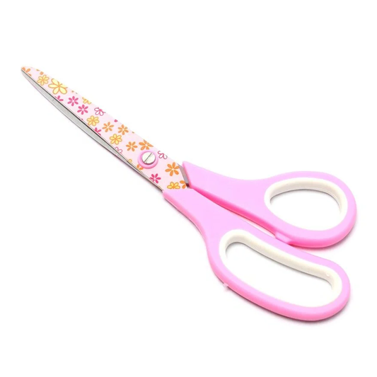 Floral Pattern Printed Craft Scissor 160mm /6.5 inch