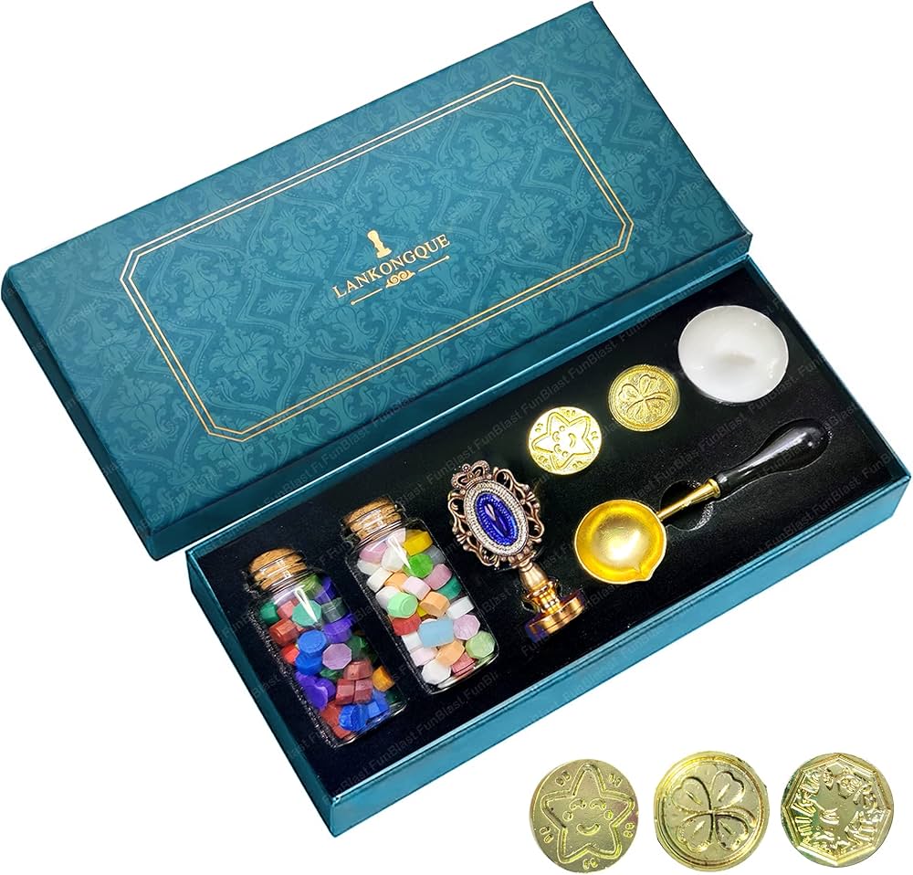 Wax Sealing Stamp Kit