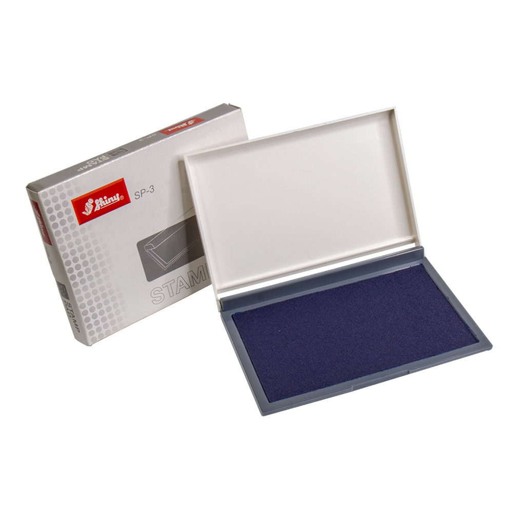 Shiny Stamp Pad black/blue/red/green