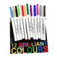 SIGNATURE FLINER 12 Brilliant Colors Pointers Set