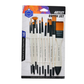 Keep Smiling All in 1 Professional Artist Paint Brush Set of 12