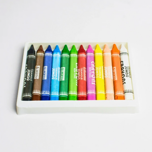 Alberto Triangle Jumbo Crayons