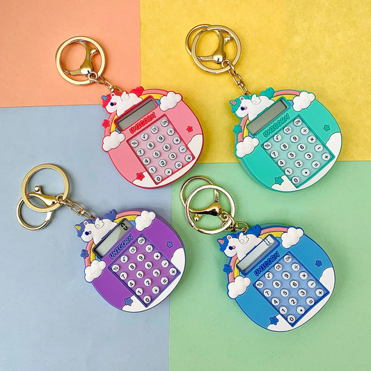 Unicorn Mini Keychain Calculator